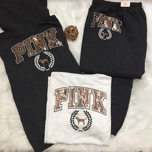 BLING SHERPA PULLOVER BLING/TEE/CLASSIC PANTS SET